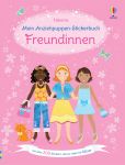Meine glitzernden Anziehpuppen-Stickerbücher mini: Im Ballett, Feen, Freundinnen und Prinzessinnen innenansicht