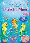 Meine glitzernde Stickerwelt: Tiere im Meer buchcover