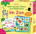 Mein buntes Memo und Bilderlotto: Im Zoo buchcover