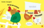 Kleine Kreativ-Werkstatt: Schere, Kleber, los! Den bunten Bauernhof fertig basteln innenansicht