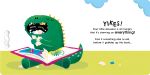 Dreh-das-Rad-Buch: Füttere deinen Dino innenansicht
