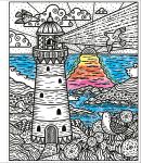 Mein Farbenzauber-Malbuch: An der Küste innenansicht