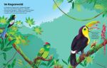 Die große Sticker-Tierwelt: Vögel innenansicht