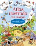 Atlas ilustrado con solapas cubierta