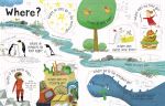 Lift-the-flap Questions and Answers spread