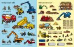 First Sticker Book Big Machines spread