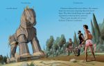 Illustrated Stories from the Greek Myths spread