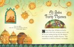 Illustrated Arabian Nights spread