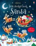First Sticker Book Santa book cover