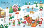 First Sticker Book Santa spread