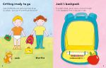 Starting School Sticker Book spread