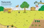 Big Sticker Book of Animals spread