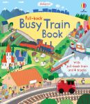 Pull-back Busy Train Book book cover