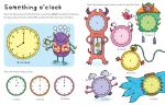 Wipe-clean Telling the Time spread