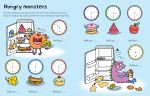 Wipe-clean Telling the Time spread