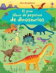 El gran álbum de pegatinas de dinosaurios cubierta