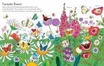 First Sticker Book Garden spread
