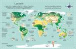Atlas du monde illustré page intérieure