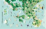Atlas du monde illustré page intérieure