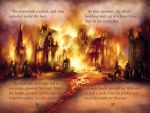 The Great Fire of London spread