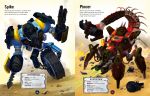 Build Your Own Robots Sticker Book spread