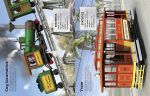 Build Your Own Trains Sticker Book spread