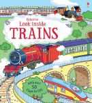 Look Inside Trains book cover
