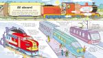 Look Inside Trains spread