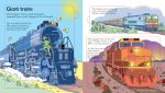 Look Inside Trains spread