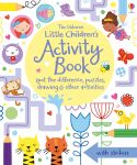 Little Children's Activity Book spot-the-difference, puzzles, drawings & other activities book cover