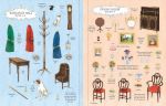 Georgian Doll's House Sticker Book spread