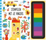 Stempelen met je vingers boekomslag
