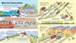 Les trains page intérieure