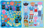 Sticker Dolly Dressing Holiday spread