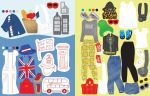 Sticker Dolly Dressing Fashion Designer London Collection spread