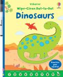 Wipe-clean Dot-to-dot Dinosaurs book cover