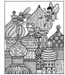 Fairy Palaces Magic Painting Book spread