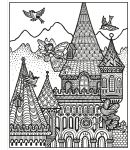 Fairy Palaces Magic Painting Book spread