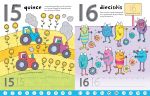Escribo los números página interior