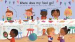 First Questions and Answers: Where does my food go? spread