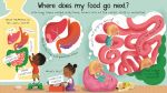 First Questions and Answers: Where does my food go? spread