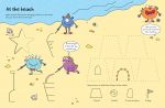 Wipe-clean Travel Puzzles spread