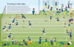 Cricket Sticker Book spread