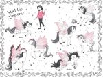 Fairy Unicorns Wind Charm spread