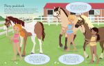 Sticker Dolly Dressing Horse Show spread