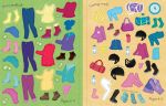 Sticker Dolly Dressing Horse Show spread