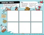 Bloc para crear tus propios cómics página interior