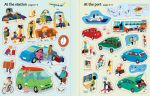 First Sticker Book Travel spread