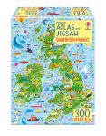 Usborne Atlas & Jigsaw Great Britain & Ireland book cover