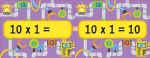 Times Tables Flash Cards spread